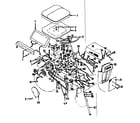 Craftsman 9178360 steering assembly diagram