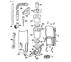 Kenmore 20861400 unit parts diagram