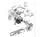 Craftsman 917351170 chain/bar and oil/fuel parts diagram