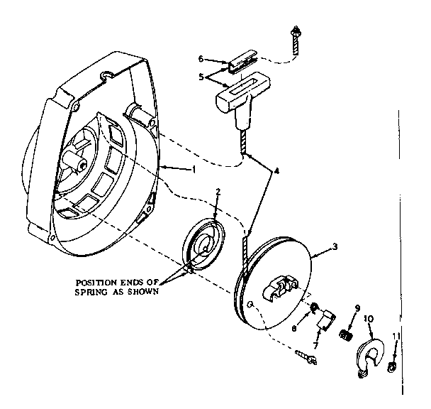 SHROUD & REWIND STARTE NO. 590468