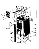 Frame and switch assembly