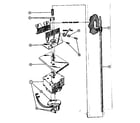Kenmore 58764552 timer and bracket assembly diagram