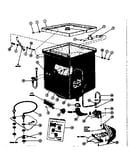 Tub, heater and pump drainage system