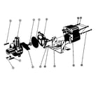 Kenmore 58764552 800718 pump and motor assembly diagram