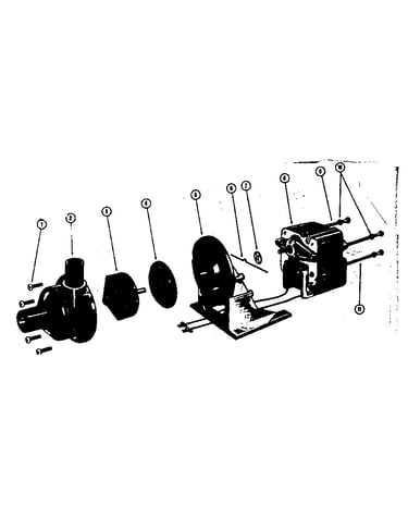 Pump & motor assembly