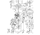 Kenmore 1106804801 machine sub-assembly diagram