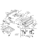Top and console assembly