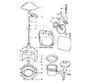 Kenmore 165671200 replacement parts diagram