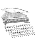 Type bar wire, bell crank & key