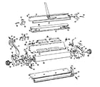 Sears 26852600 carriage, line space diagram