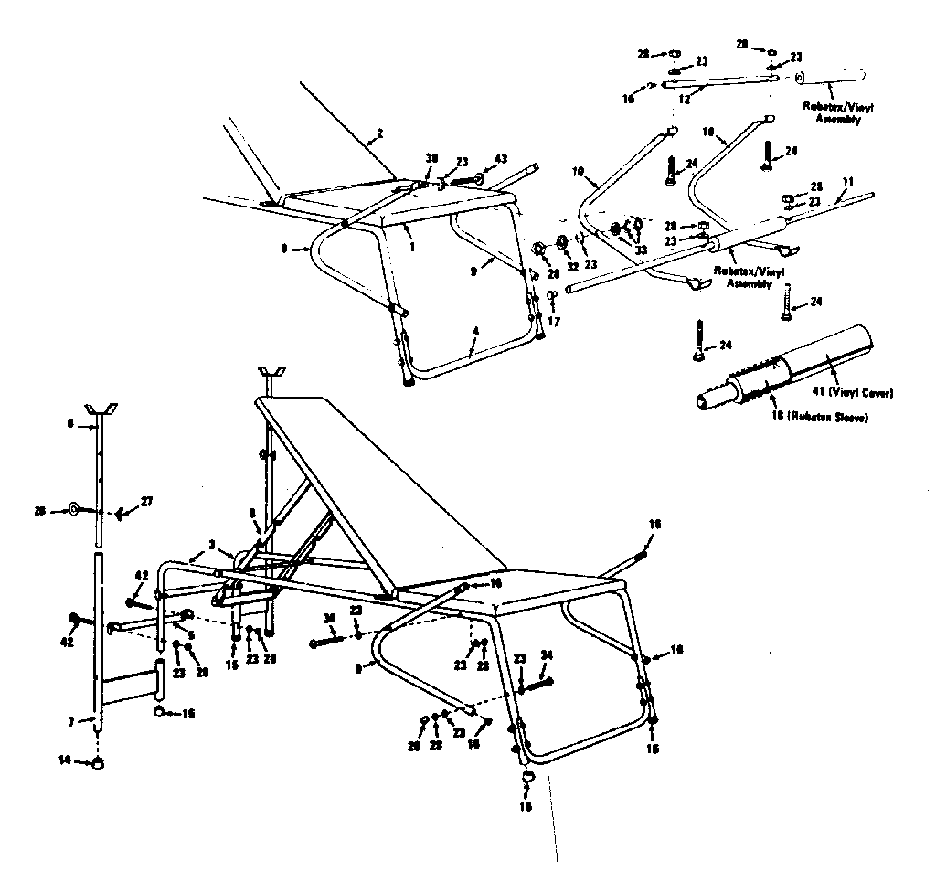Bench assembly