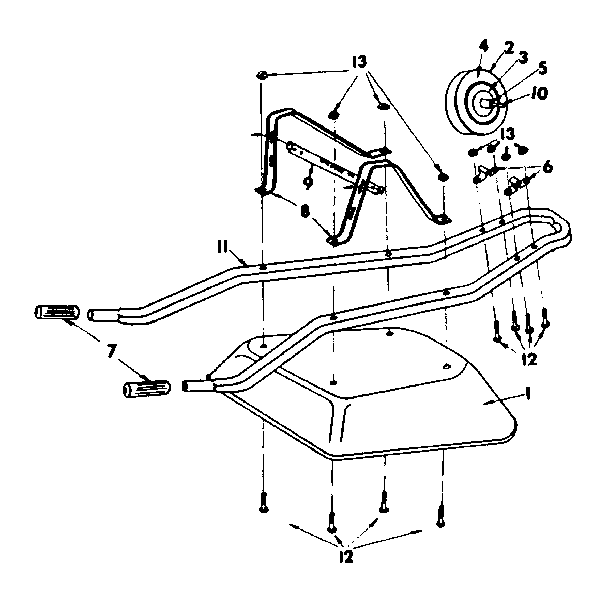 CRAFTSMAN SUBURBAN WHEELBARROW