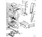 Kenmore 1753040 upright vacuum cleaner diagram