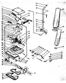 Upright vacuum cleaner