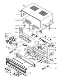 Cabinet and chassis front mounted assemblies