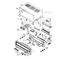 LXI 14392543800 cabinet and chassis front mounted assemblies diagram