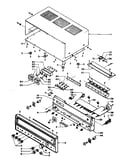 Cabinet and chassis front mounted assemblies