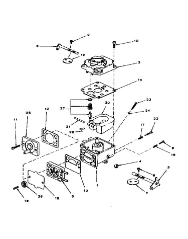 Carburetor (with integral fuel pump)