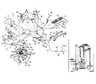 Sears 575590210 motor assembly diagram