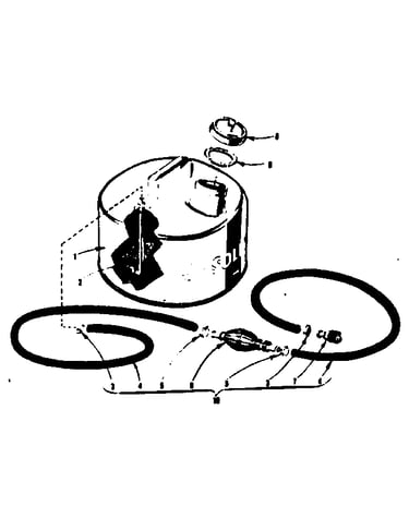 Optional remote gasoline tank assembly