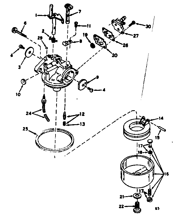 Carburetor assembly
