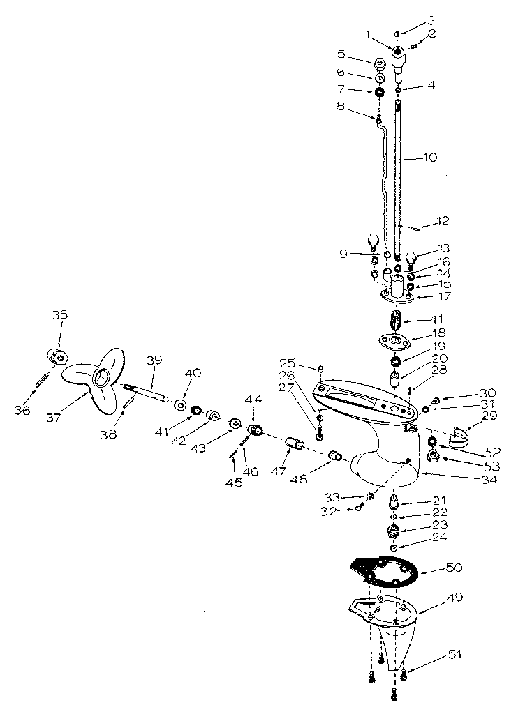 Gear housing