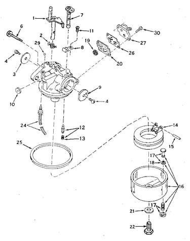 Carburetor - no. 631647