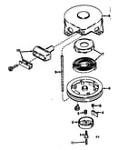 Rewinder starter assembly no. 590420