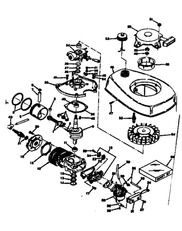 Engine assembly type no. 643-16
