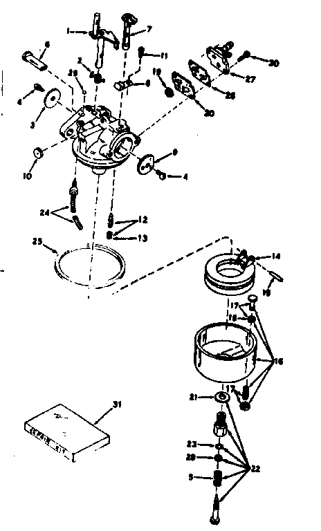 Carburetor assembly