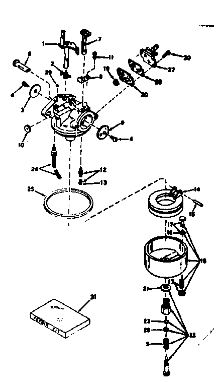 Carburetor assembly