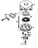 Rewind starter assembly