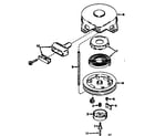 Craftsman 21759450 rewind starter diagram