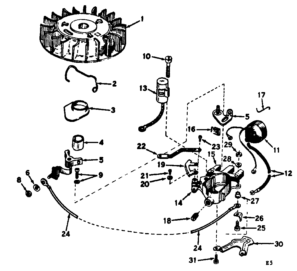 MAGNETO ASSEMBLY