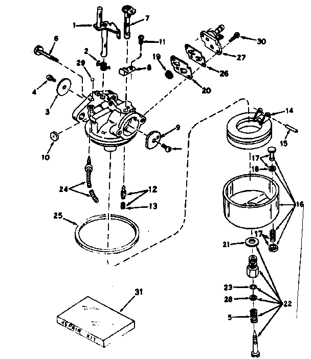 CARBURETOR ASSEMBLY