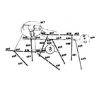 Sears 308781010 frame assembly diagram