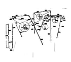 Sears 308781050 frame assembly diagram