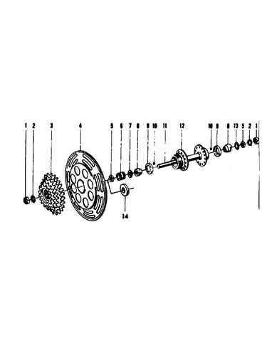 Rear hub