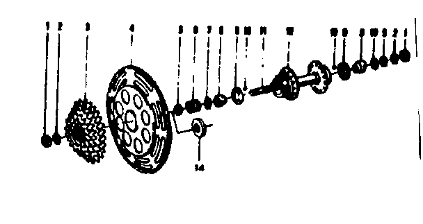 Rear hub
