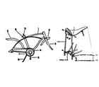 Sears 502476940 frame assembly diagram