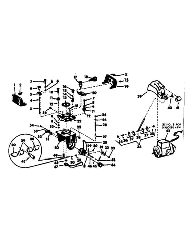 Saw guard and yoke assembly