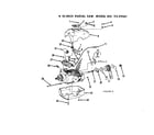 Craftsman 11329461 motor and housing diagram