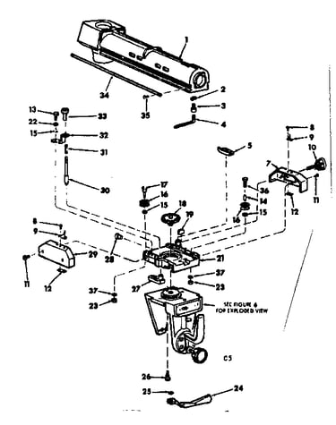 Radial arm assembly
