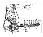 Craftsman 11329511 motor assembly diagram