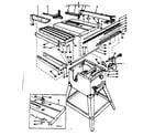 Craftsman 11329931 table assembly diagram