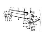 Craftsman 11329931 rip fence assembly diagram