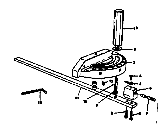 MITER GUAGE ASSEMBLY