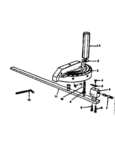 Miter guage assembly