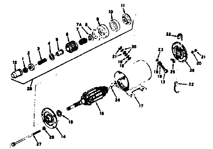 Starter motor