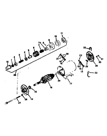 Starter motor